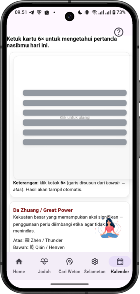 Kompas klenik: arah keberuntungan harian
